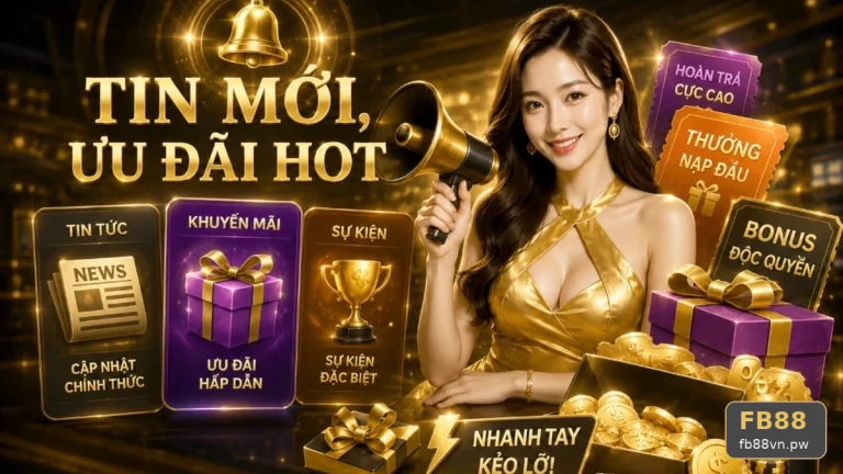 Khuyến Mãi FB88 Tại fb88vn.pw: Dấu Hiệu Cần Kiểm Tra Tin Mới, Ưu Đãi Và Điều Kiện Nhận Thưởng – Góc Kiểm Chứng Theo Tên Miền Về Việc Lưu Lại Điều Khoản Cùng Lịch Sử Trao Đổi Trước Khi Tham Gia