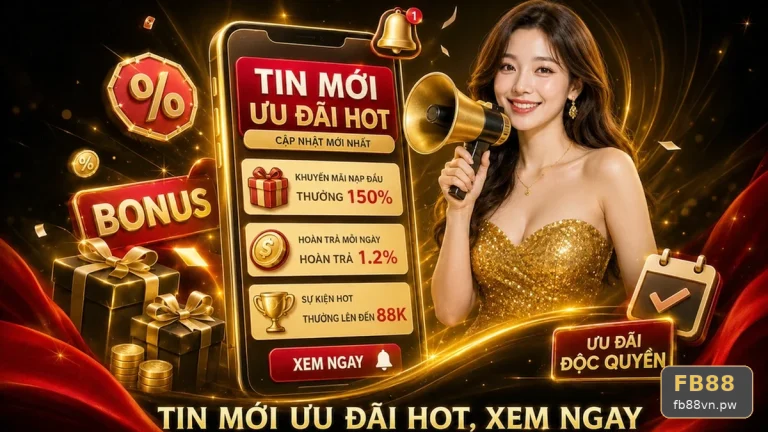 Khuyến Mãi FB88 Tại fb88vn.pw: Đánh Giá Ưu Đãi Cho Người Mới Bằng Tiêu Chí Minh Bạch Và Quản Lý Thời Gian Theo Chuỗi Trước-Trong-Sau – góc kiểm chứng theo tên miền