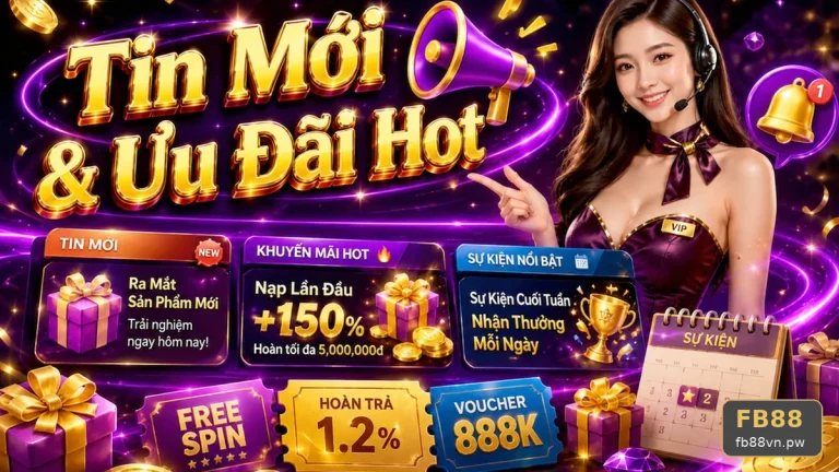 Kiểm Tra Giao Diện Khuyến Mãi FB88 Tại fb88vn.pw: Đối Chiếu Dữ Liệu Ưu Đãi Và Đọc Kỹ Điều Kiện Doanh Thu Trước Khi Nhận — Góc Kiểm Chứng Theo Tên Miền